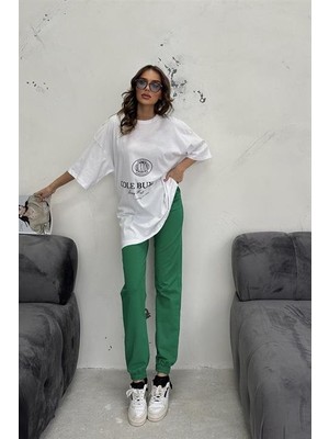 Nidam Butik Nicoline Baskılı Pantolon Takım 9473-10