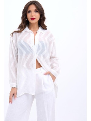 Nidam Butik 6885 Gömlek-Oklahome City
