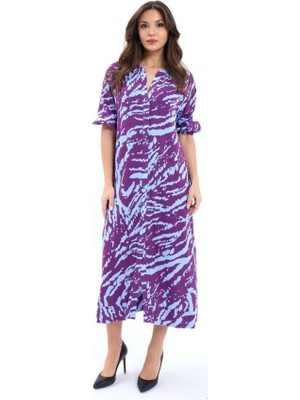 Nidam Butik 6414 Elbise-Roma