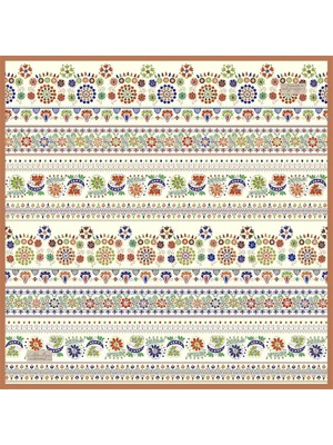 Güz | Yaz Serinliği Eşarp 2413-03 90X90