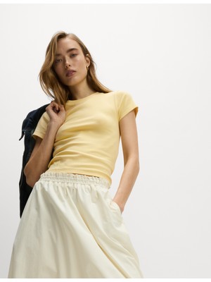 Marks & Spencer Pamuklu Slim Fit Premium T-shirt