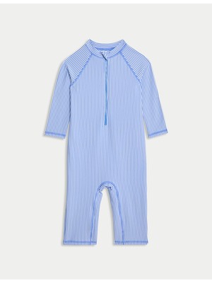 Marks & Spencer Çizgili Tek Parça Mayo (2-8 Yaş)