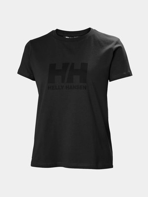Helly Hansen Helly Hansen W Hh Logo T-Shırt 3.0 Kadin Siyah Tshirt HHA.54593-HHA.990