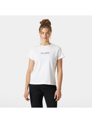 Helly Hansen Helly Hansen W Core T-Shırt 2.0 Kadin Beyaz Tshirt HHA.54591-HHA.001