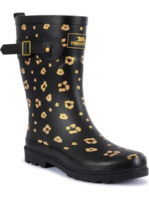 Trespass FAFOBOTR0014 Celeste - Female Mıd Heıght Welly Leopard Kadın Outdoor Çizme