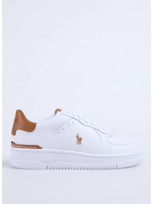 Polo Ralph Lauren Taba - Beyaz Kadın Sneaker Masters Court