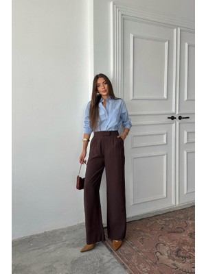 Mira Cotton Kahverengi Pantolon