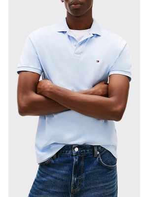Tommy Hilfiger % 100 Pamuk Regular Fit Düğmeli Polo Yaka T Shirt Erkek Polo Yaka T Shirt MW0MW39994 C1O