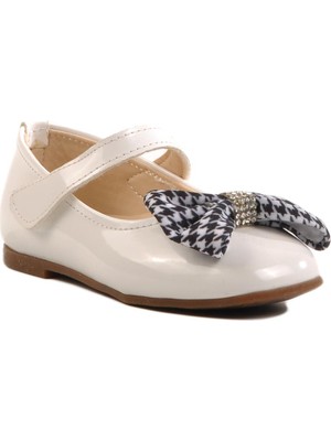 Beyaz Rugan Çocuk Günlük Ayakkabı Rocky 180 B