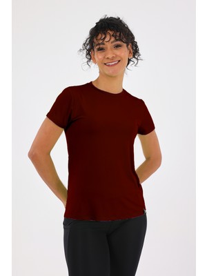 Scorp Desire Spor Tişört Mürdüm