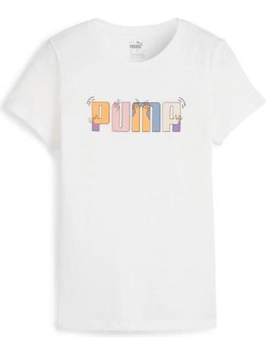Puma 67991602 Ess+ Graphic Kadın Tişört