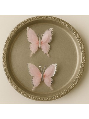 Gigi Giyim Kanatları Hareketli Kelebek Pens Toka