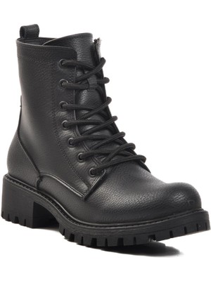 23008 Z Siyah Floter  Kadın Bot