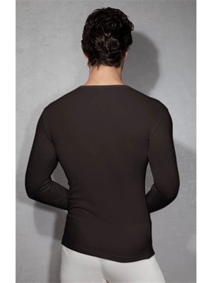 Marsilyan- Doreanse Erkek Yuvarlak Yaka Uzun Kol T Shirt 2965