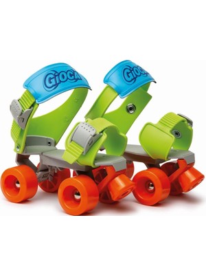 Kolay Giyilen Paten - Yeşil 24-34 Numara