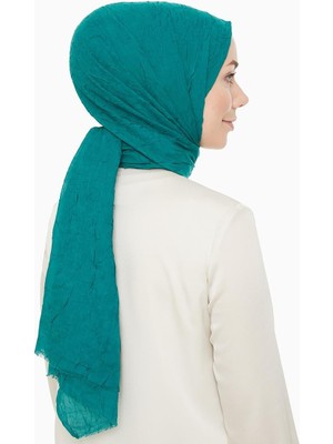 Lêvi D'or Zümrüt Yeşili Bambu Kraş Şal