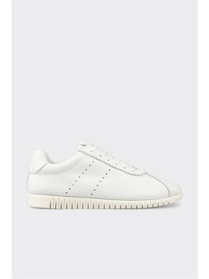 Elle Siyah Deri Kadın Spor Ayakkabı