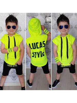 Lucas Kapşonlu Kaprili Çocuk Takım Yeşil