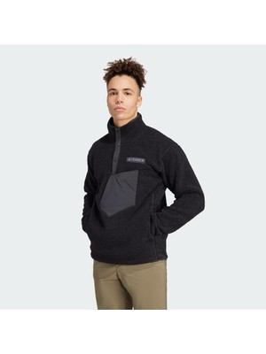 Adidas TERREX IW0231 Terrex Xploric High Pile Fleece Pullover Sweatshirt