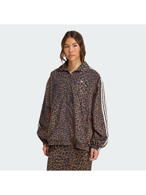 Adidas Originals JW7301 Leopard Firebird Oversized Tracktop