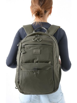 Orta Boy Sırt Çantası Ultra Hafif Çok Cepli Haki (MODEL:571-13-9E)