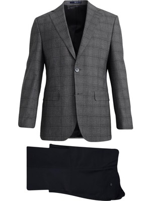 Uki Antrasit Comfort Fit 6 Drop Takım Elbise