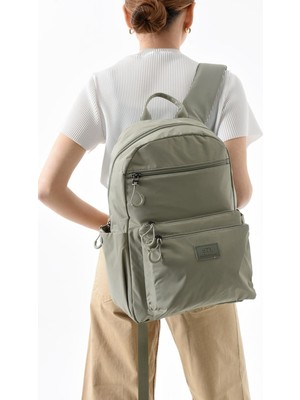 Orta Boy Sırt Çantası Ultra Hafif Çok Cepli Vizon (MODEL:571-13-9B)