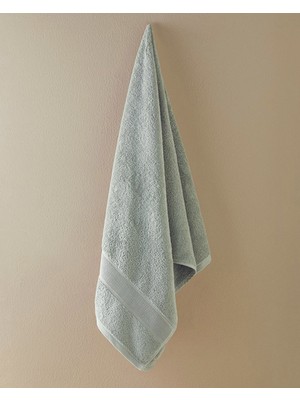 English Home Poffy Soft&premium Pamuklu Banyo Havlusu 70X140 cm Su Yeşili