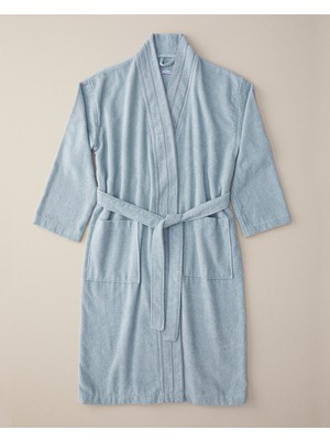 English Home Soft %100 Pamuklu Bornoz Mint