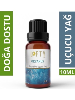 Lofty Okyanus  Uçucu Yağ  Buhurdanlık Esansı Konsantre Oda Kokusu Uçucu Esans Buhur Yağı 10 ml