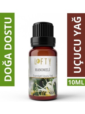 Lofty Hanımeli  Uçucu Yağ  Buhurdanlık Esansı Konsantre Oda Kokusu Uçucu Esans Buhur Yağı 10 ml