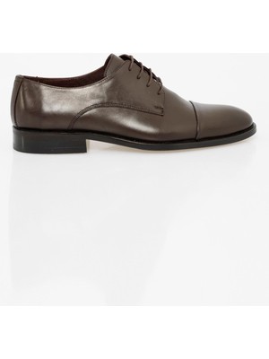 Uki Siyah Klasik Deri Ayakkabı