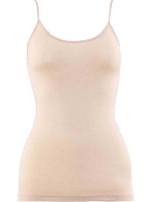 Blackspade Kadın %97 Pamuklu Ayarlanabilir Ince Askılı Atlet