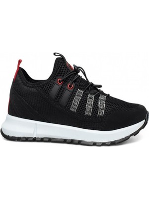 Celira Glc Siyah Erkek Fileli Sneaker Spor Ayakkabı