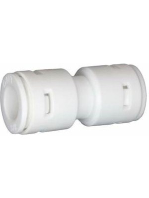 Su Arıtma Düz Ara Bağlantı Nipeli - 6mm Hortum Bağışlama 1/4" x 1/4" Inç Quick