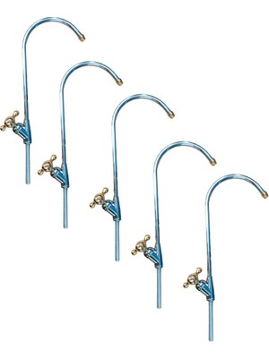 Su Arıtma Cihazı Aç Kapa Sarı Yıldız Musluk 5 Adet