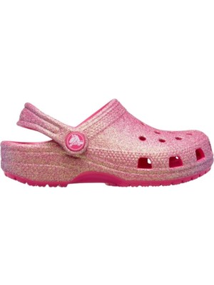 Crocs Classic Iridescent Glitter CgK 210986-6ZQ Mor Terlik