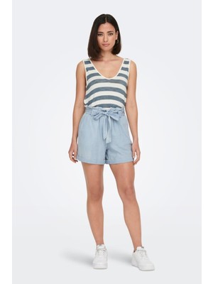 Onlbea Smılla Hw Pb Loose Dnm Shorts