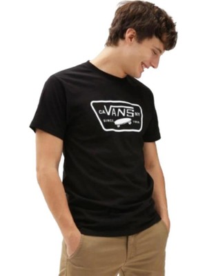 Vans Full Patch VN000QN8Y281 Siyah Tişört