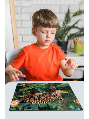 Ahşap Puzzle 30X40 cm Ebadında 120 Parça M5