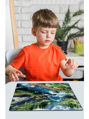 Ahşap Puzzle 30X40 cm Ebadında 120 Parça M7