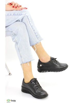 Mammamia Kadın Hakiki Deri Ortopedik Günlük Spor Tarz Ayakkabı M26YA190