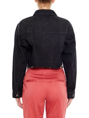Forever 21 F21 Denim Trucker Ceket