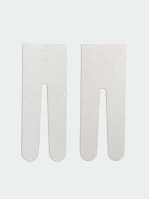 Basic Kız Bebek Külotlu Çorap 2'li  (S5)