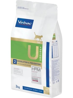 Vırbac U2 Urology (Dissolution & Prevention) Uriner Kedi Maması 3 kg