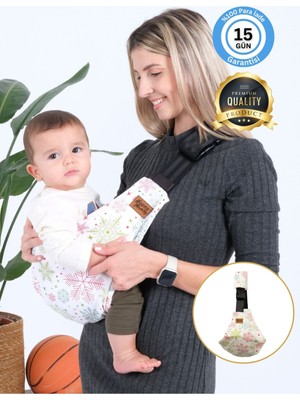 Huggy Mommy Ergonomik Çocuk Taşıma Çantası Bebek Taşıyıcı Sling Ana Kucağı Kanguru Hafif Pratik Puset