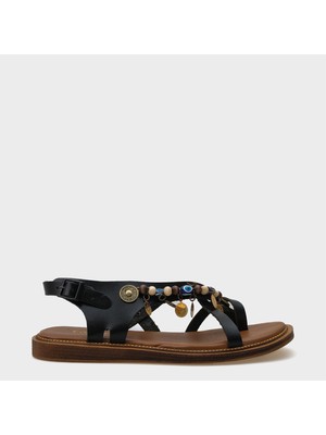 Elmira Akseusarlı Deri Kadın Sandalet