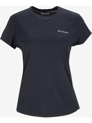 Columbia 2131721010AL8532 Siyah O Yaka Normal Düz Kadın T-Shirt