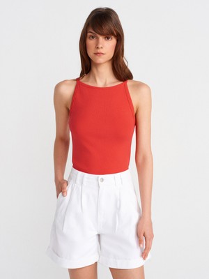 21055 Askılı Atlet-Kırmızı