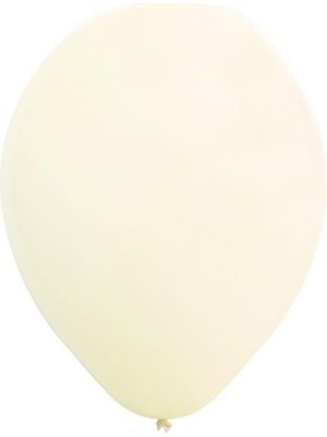 Makaron Sarı Balon Pale Yellow 12 Inc 100'LÜ